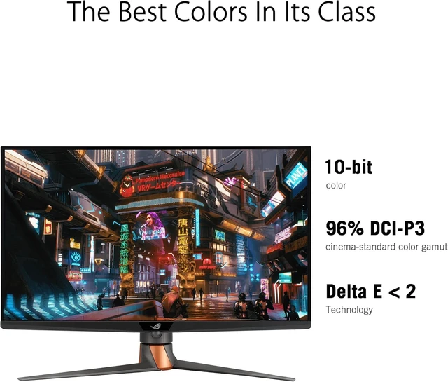 Alt view image 3 of 5 - ASUS ROG Swift 32" 4K Mini LED Gaming Monitor PG32UQXR FreeSync Premium Pro