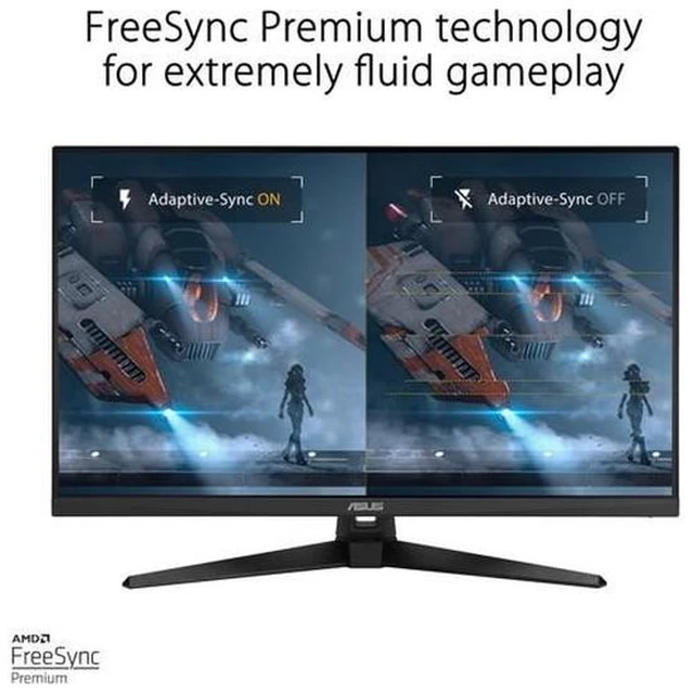 Alt view image 4 of 5 - ASUS TUF Gaming 32" Curved Monitor VG32AQA1A -1440p -170Hz 1ms HDR FreeSync