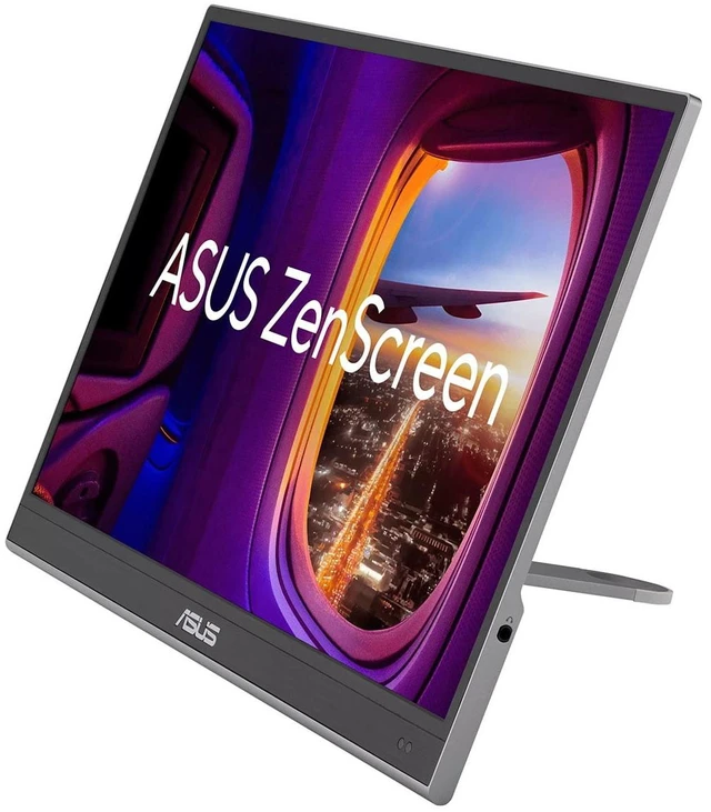 Alt view image 2 of 4 - ASUS ZenScreen OLED MQ16AHE 15.6" Portable Monitor FHD 1ms Mini-HDMI USB-C