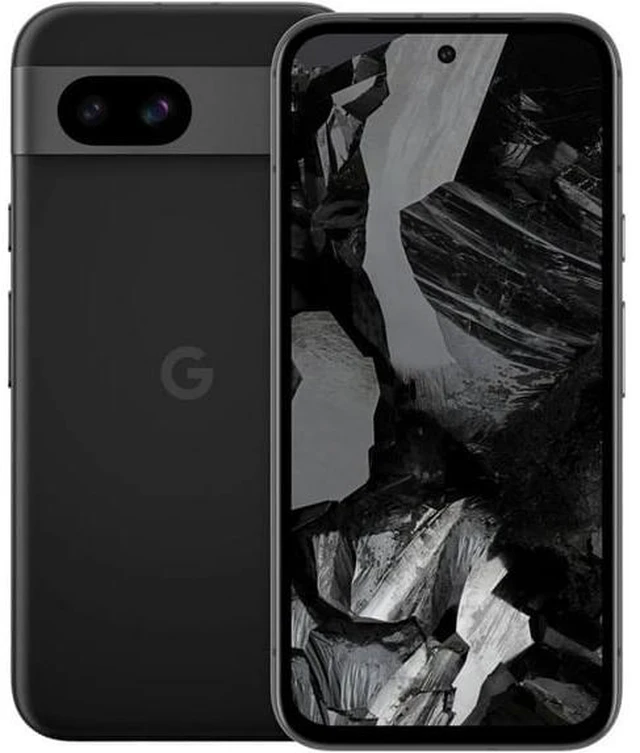 Alt view image 4 of 7 - Google Pixel 8a 128GB (Unlocked) - Obsidian