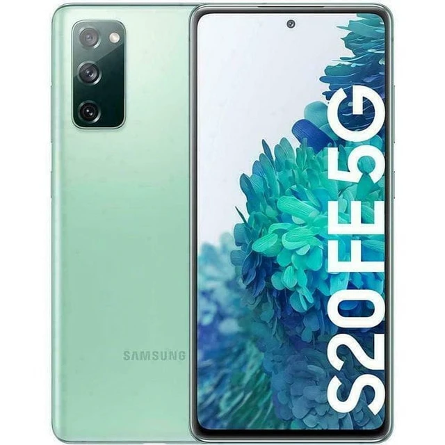 Alt view image 4 of 5 - Samsung Galaxy S20 FE 5G, 128GB + 6GB RAM, Cloud Mint - Unlocked