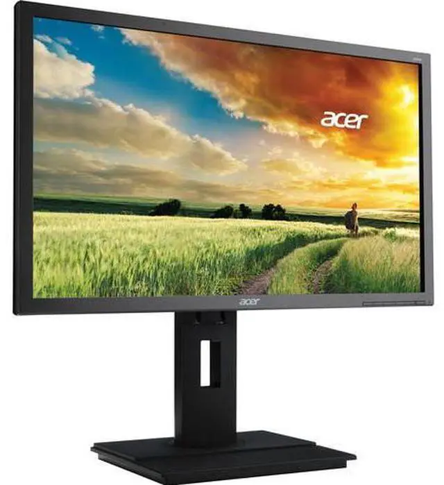 Alt view image 2 of 5 - Acer B226HQL 21.5" Full HD LED LCD Monitor, Dark Gray