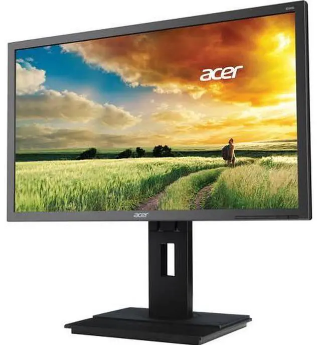Alt view image 4 of 5 - Acer B226HQL 21.5" Full HD LED LCD Monitor, Dark Gray