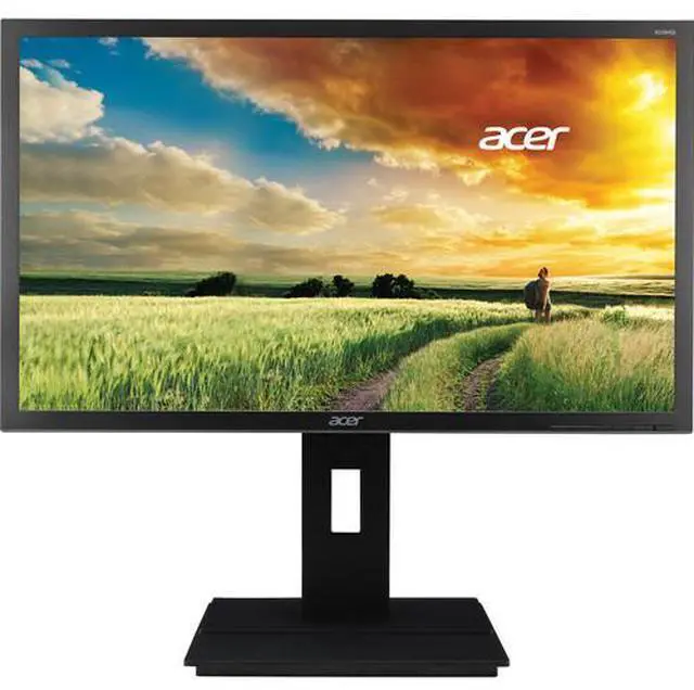 Alt view image 5 of 5 - Acer B226HQL 21.5" Full HD LED LCD Monitor, Dark Gray