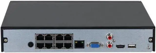 Alt view image 3 of 7 - US DH 8CH 8POE 4K SMD 1 SATA Plus Network Video Recorder NVR2108HS-8P-S3 NEW