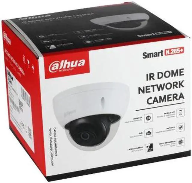 Alt view image 7 of 7 - DH IPC-HDBW2841E-S WizSense 8MP Dome IP Camera Security Outdoor Built-in MIC Night Vision 30m IK10 Replace IPC-HDBW2831E-S-S2
