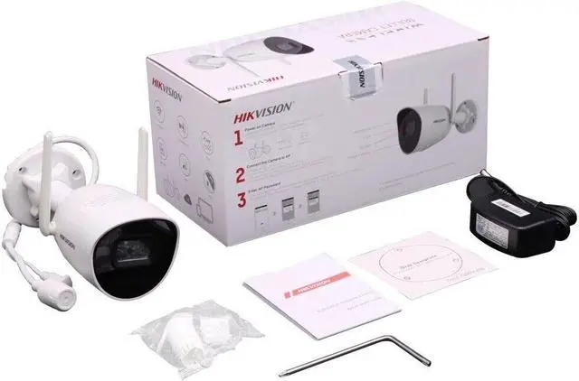 Alt view image 7 of 7 - DS-2CV2041G2-IDW 4MP WiFi 2-Way Audio WDR Fixed Bullet IP Camera 2.8mm