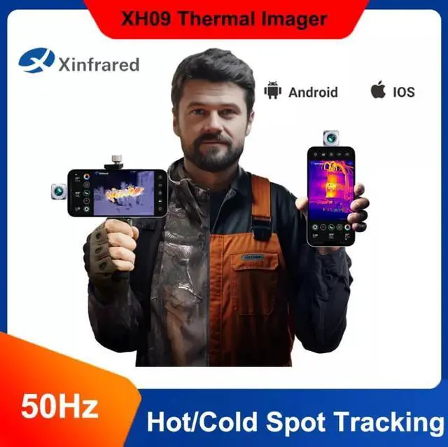 Main image of Xinfrared X2(XH09) Thermal Imaging Camera Imager Hunting Nspection Android & IOS for iPhone iOS