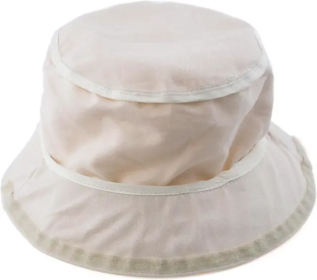 Alt view image 6 of 7 - Maxfoot Cotton Fisherman Hat Fishing Cap with Protective Bucket Hat Removable TPU Face Shield Protective Transparent Hat Cover Outdoor Sports for Men and Women