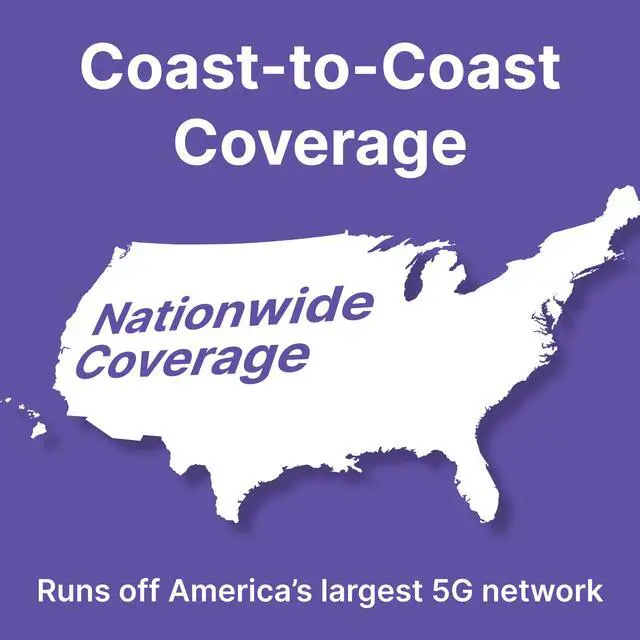Alt view image 4 of 12 - Jethro Mobile - eSIM USA (30 Days), 10GB High-Speed Data, Unlimited Talk, Text, & Data, Mobile Hotspot, Phone Plan for Canadian Travelers to the US, International Calling to Canada Included (1 Month)