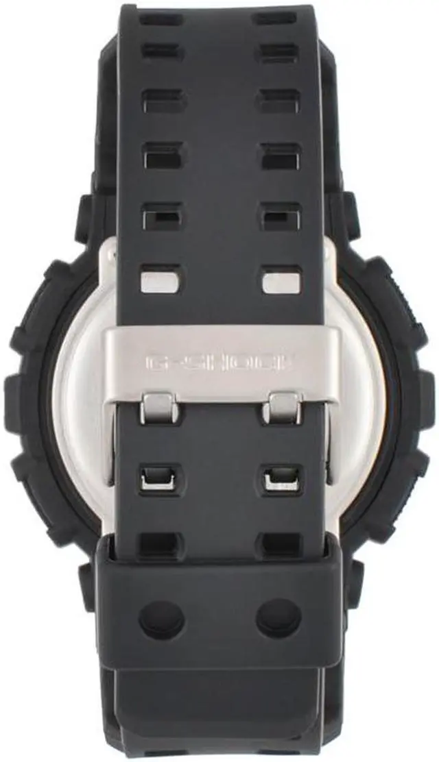 Alt view image 13 of 16 - Casio GA100C-8A G-Shock Black Plastic Resin Case and Bracelet Digital-Analog Dial