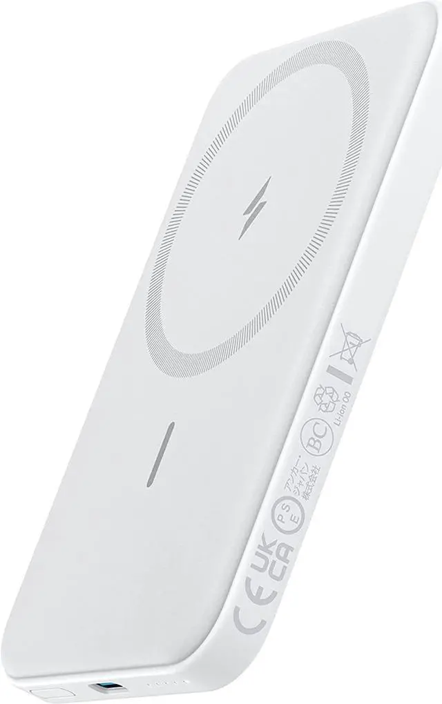 Main image of Anker 621 Magnetic Battery (MagGo), 5000mAh Magnetic Wireless Portable Charger with USB-C Cable, Only Compatible with iPhone 14/14 Pro/14 Pro Max, 13/12 Series