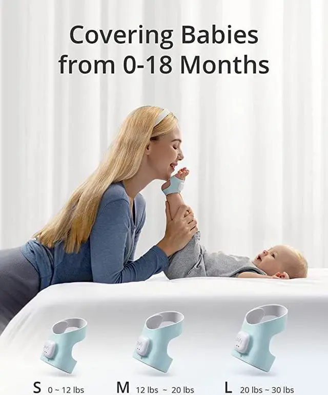 Alt view image 5 of 7 - eufy Baby Smart Sock, Track Sleep Patterns and Heart Rate, Smart Baby Monitor, for Babies 0-18 Months, Use for 24 Hours