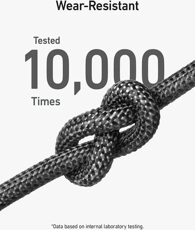 Alt view image 4 of 6 - Anker USB C to USB C Cable (240W, 6ft), Bio-Braided USB C Charger Cable, for iPhone 15/15 Plus/ 15 Pro/ 15 Pro Max, MacBook Pro 2020, iPad Pro 2020, iPad Air 4, Samsung Galaxy S23 (Phantom Black)
