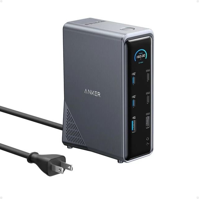 Main image of Anker Prime Docking Station, 14-in-1 Laptop Docking Station Dual Monitor