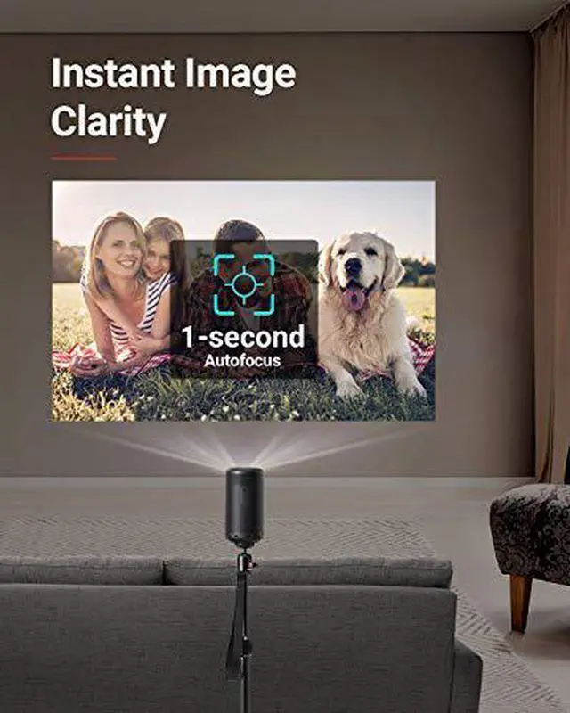 Alt view image 7 of 7 - Anker Nebula Capsule Max, Pint-Sized Wi-Fi Mini Projector, 200 ANSI Lumen Portable Projector, 8W Speaker, Movie Projector, 100 Inch Picture, 4-Hour Video Playtime, Outdoor Projector—Watch Anywhere