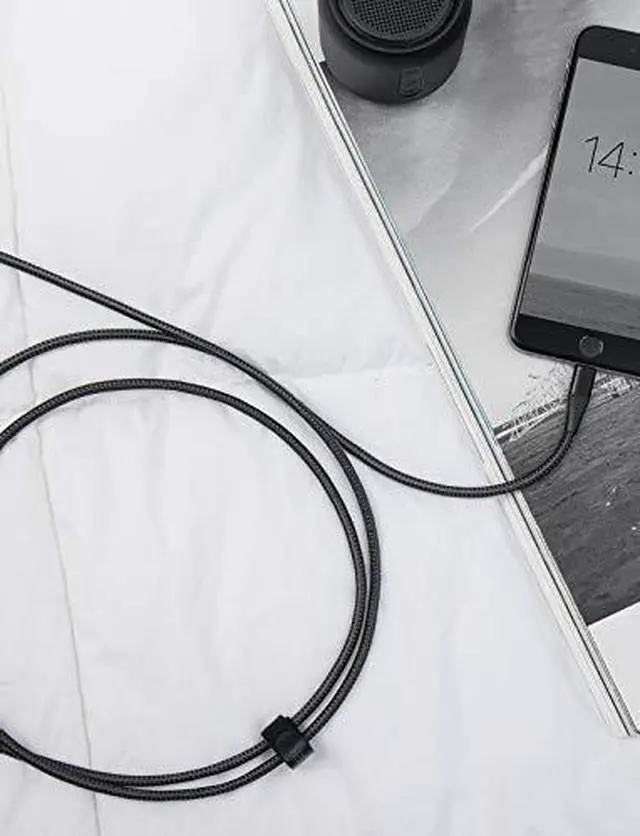 Alt view image 6 of 7 - Anker Powerline+ II Lightning Cable (6ft), MFi Certified for Flawless Compatibility with iPhone 11/11 Pro/11 Pro Max/Xs/XS Max/XR/X / 8/8 Plus / 7/7 Plus / 6/6 Plus / 5/5S and More