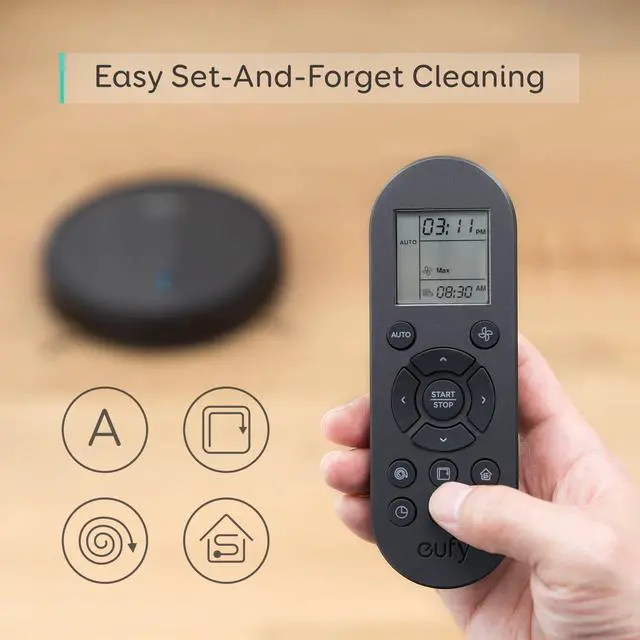 Alt view image 5 of 6 - eufy Boost IQ RoboVac 11S (Slim), 1300Pa Strong Suction, Super Quiet, Self-Charging Robotic Vacuum Cleaner, Cleans Hard Floors to Medium-Pile Carpets (Black)