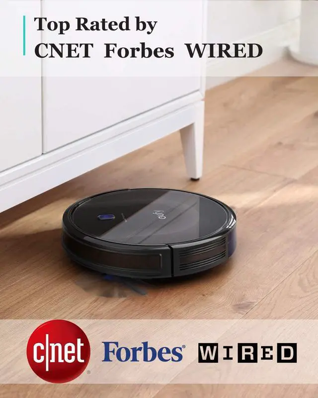 Alt view image 2 of 7 - eufy by Anker, BoostIQ RoboVac 11S MAX, Robot Vacuum Cleaner, Super-Thin, 2000Pa Super-Strong Suction, Quiet, Self-Charging Robotic Vacuum Cleaner, Cleans Hard Floors to Medium-Pile Carpets, Black