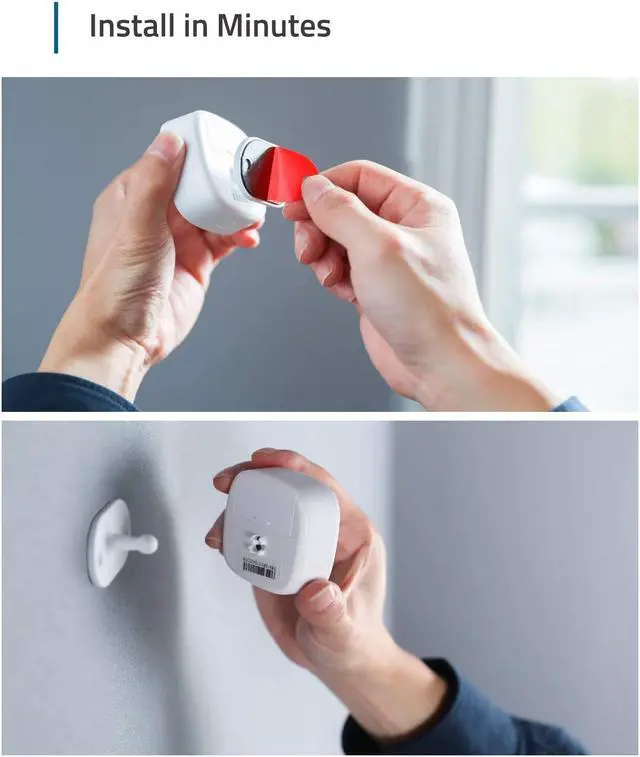 Alt view image 3 of 14 - eufy Security Home Alarm System Motion Sensor, 100° Coverage, 30ft Detection Range, 2-Year Battery Life, Adjustable Sensitivity, Requires eufy Security HomeBase, Links with HomeBase-Connected Devices