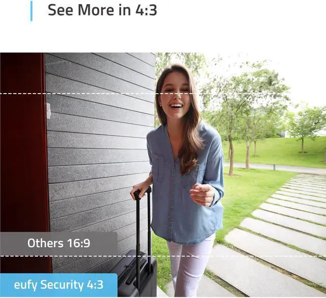 Alt view image 6 of 7 - eufy Security Wi-Fi Video Doorbell, 2K Resolution, Real-Time Response, No Monthly Fees, Secure Local Storage, Free Wireless Chime (Requires Existing Doorbell Wires, 16-24 VAC, 30 VA or above)