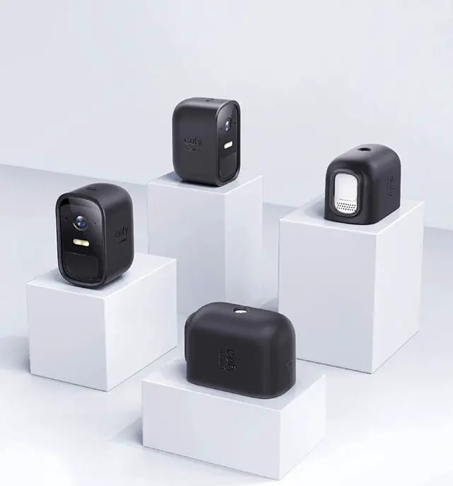 Alt view image 2 of 6 - eufy Security eufyCam 2C Skin (2-Pack), Protective Silicone Casing for eufyCam 2C, Easy to Install, Protection Against UV Rays and Rain
