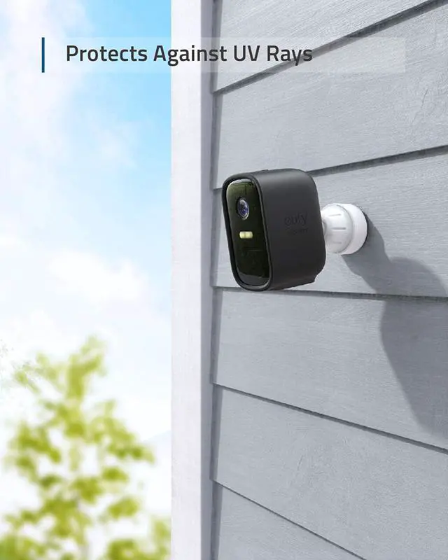 Alt view image 6 of 6 - eufy Security eufyCam 2C Skin (2-Pack), Protective Silicone Casing for eufyCam 2C, Easy to Install, Protection Against UV Rays and Rain