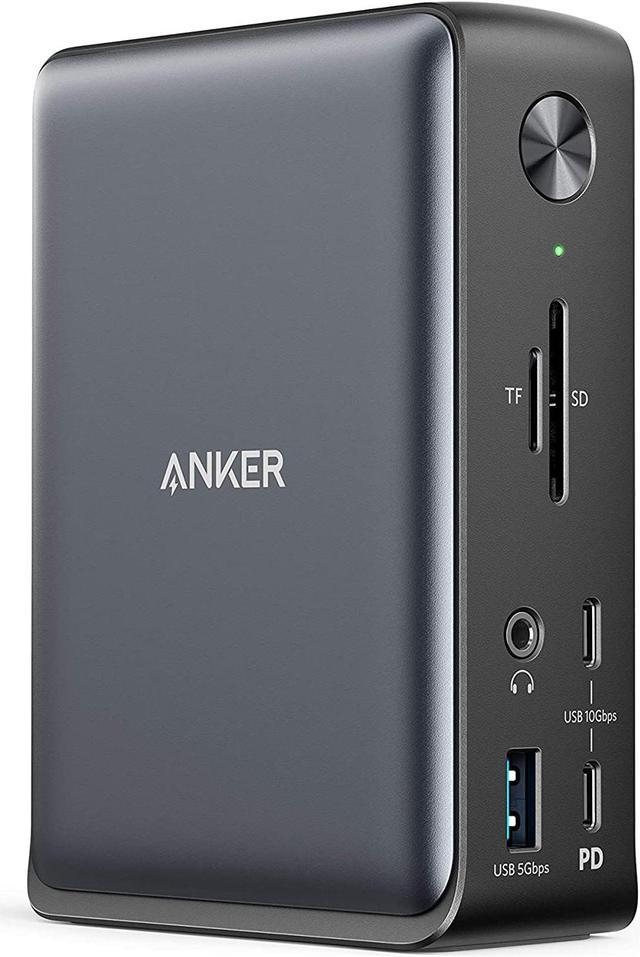Anker Docking Station, PowerExpand 13-in-1 USB-C Dock for USB-C Laptops,  85W Charging for Laptop, 18W Charging for Phone, 4K HDMI, 1Gbps Ethernet, 