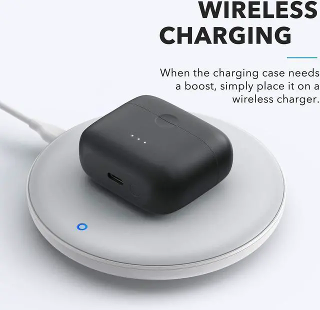 Alt view image 6 of 7 - Anker Soundcore Liberty Air 2 Wireless Earbuds, Diamond-Inspired Drivers, Bluetooth Earphones, 4 Mics, Noise Reduction, 28H Playtime, HearID, Bluetooth 5, Wireless Charging, For Calls, Home
