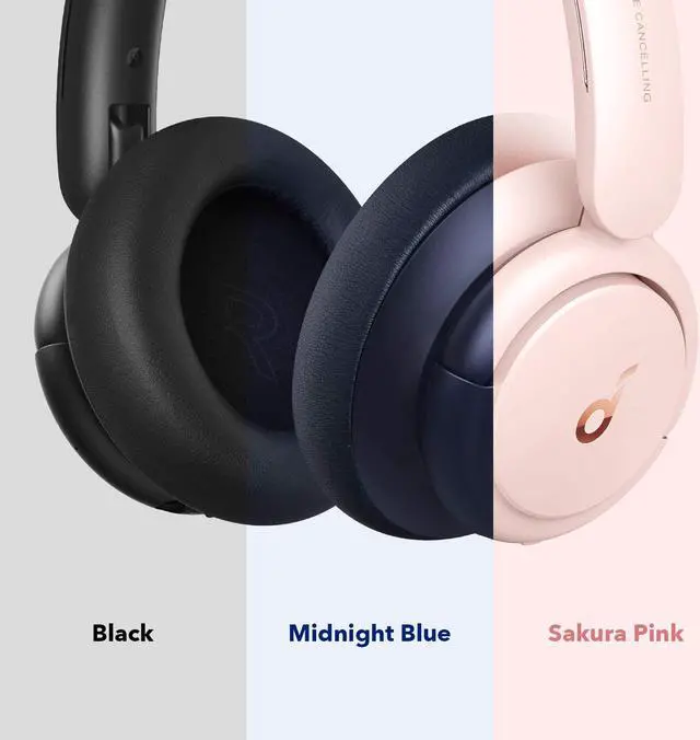 Alt view image 5 of 5 - Soundcore by Anker Life Q30 Hybrid Active Noise Cancelling Headphones with Multiple Modes, Hi-Res Sound, 40H Playtime, Clear Calls, Fast Charge, Soft Earcups, Bluetooth Headphones, Travel