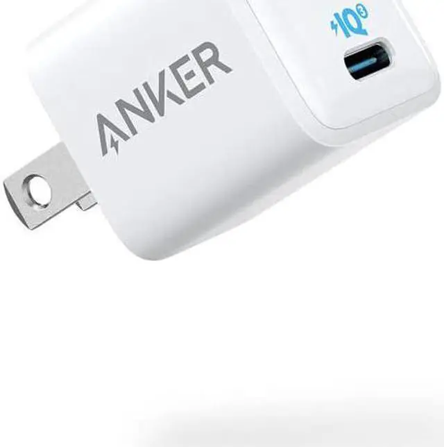 Main image of Anker Nano 20W USB-C Charger, PIQ 3.0 Durable Compact Fast Charger, PowerPort III USB-C Charger for iPhone 12 / 12 Mini / 12 Pro / 12 Pro Max / 11, Galaxy, Pixel 4 / 3, iPad Pro (Cable Not Included)