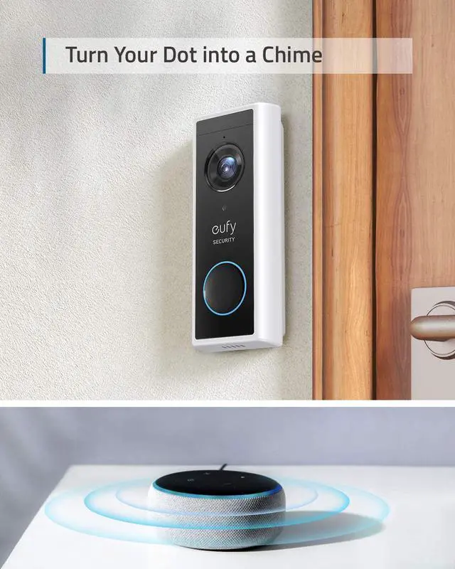 Alt view image 5 of 6 - eufy Security, Wireless Video Doorbell (Battery-Powered) with 2K HD, No Monthly Fee, On-Device AI for Human Detection, 2-Way Audio, HomeBase with High-Power Wi-Fi and Built-in Storage