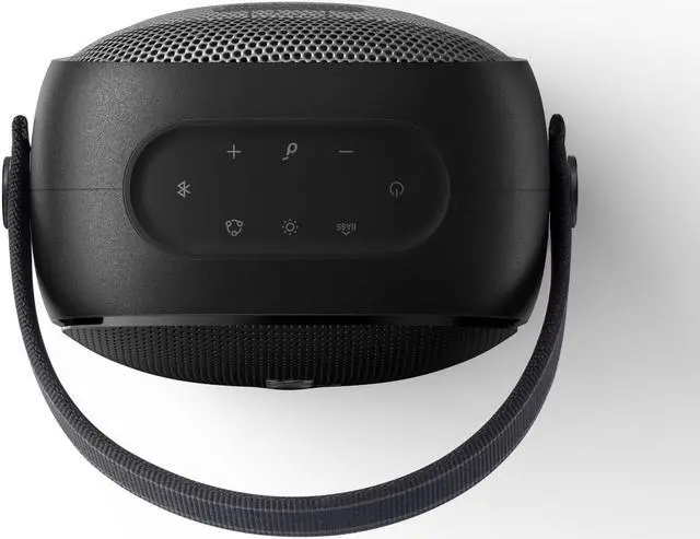 Alt view image 5 of 6 - Soundcore Rave Neo, Portable Bluetooth Speaker with Lights, BassUp Technology, Sync 100+ Speakers, 18H Playtime, Waterproof, Custom EQ, App