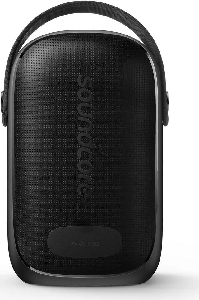 Alt view image 4 of 6 - Soundcore Rave Neo, Portable Bluetooth Speaker with Lights, BassUp Technology, Sync 100+ Speakers, 18H Playtime, Waterproof, Custom EQ, App