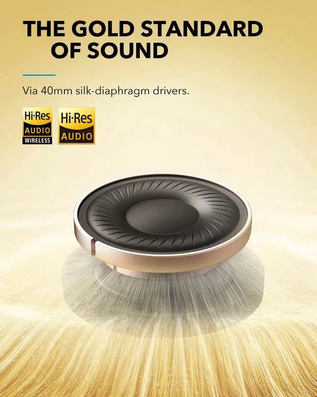 Alt view image 3 of 8 - Soundcore by Anker Life Q35 Multi Mode Active Noise Cancelling Headphones, Bluetooth Headphones with LDAC for Hi Res Wireless Audio, 40H Playtime, Comfortable Fit, Clear Calls, for Home, Work, Travel