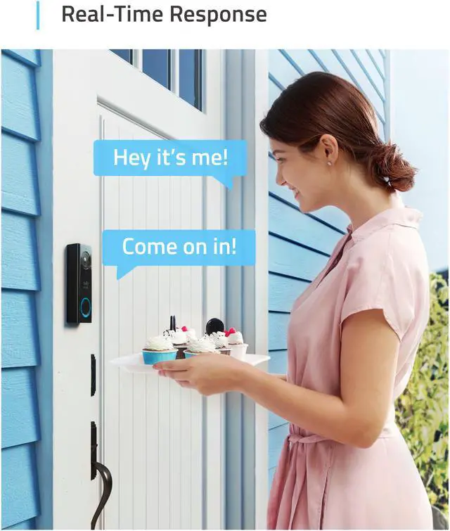 Alt view image 6 of 6 - eufy Security WiFi Smart Video Doorbell, 2K Resolution, No Monthly Fees, Secure Local Storage, Free Wireless Chime (Requires Existing Doorbell Wires, 16-24 VAC, 30 VA or above)
