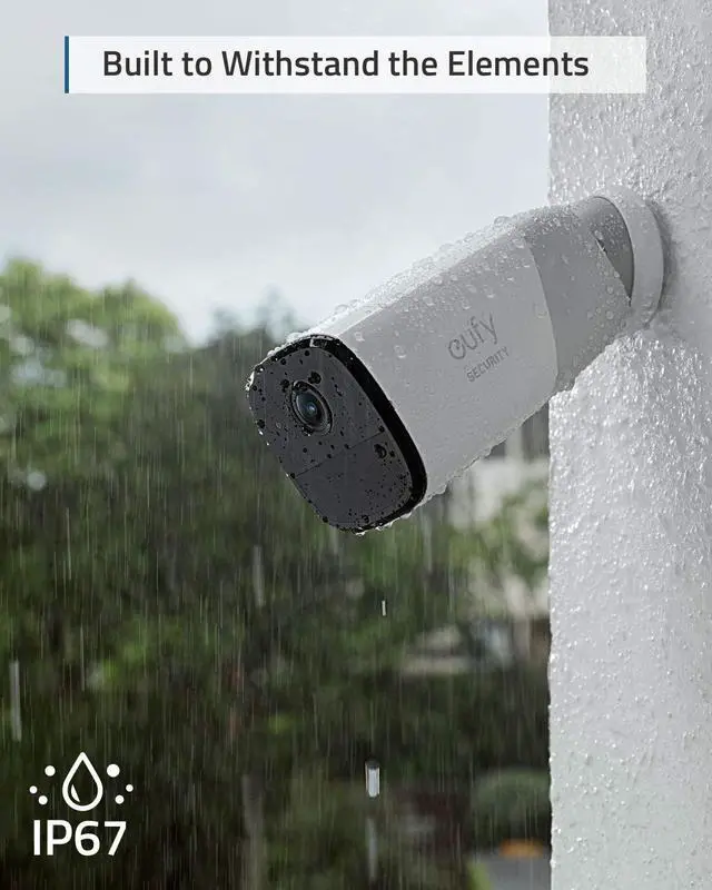 Alt view image 7 of 7 - eufy Security, eufyCam 2 Pro Wireless Home Security Camera System, 365-Day Battery Life, HomeKit Compatibility, 2K Resolution, IP67 Weatherproof, Night Vision, 2-Cam Kit, No Monthly Fee