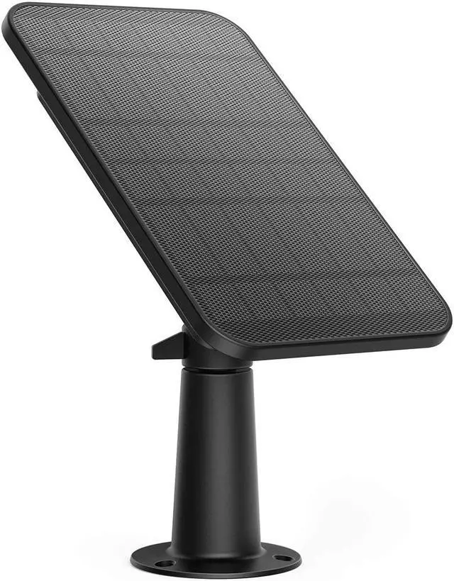 Main image of eufy Security Certified eufyCam Solar Panel, Compatible with eufyCam, Continuous Power Supply, 2.6W Solar Panel, IP65 Weatherproof