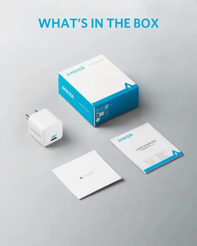 Alt view image 7 of 7 - USB C Charger, Anker Nano Charger PIQ 3.0 Durable Compact Fast Charger, PowerPort III for iPhone 12/12 Mini/12 Pro/12 Pro Max/11, Galaxy, Pixel 4/3, iPad Pro (Cable Not Included)