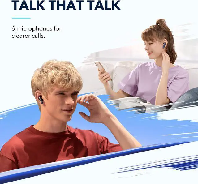 Alt view image 2 of 8 - Soundcore by Anker Life P3 Noise Cancelling Earbuds, Thumping Bass, 6 Mics for Clear Calls, Multi Mode Noise Cancelling, 35H Playtime, Wireless Charging, Soundcore App, Customized Sound, Gaming Mode