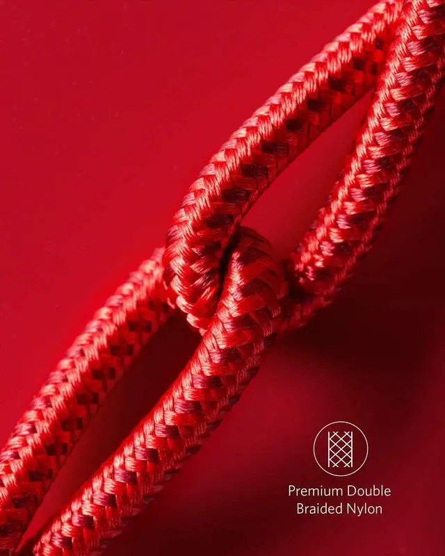 Alt view image 6 of 7 - USB C Cable, Anker 2 Pack New Nylon USB C to USB C Cable (3.3ft 60W), PD Type C Charging Cable for MacBook Pro 2020, iPad Pro, iPad Air 4, Galaxy S20, Switch, Pixel, LG and Other USB C Charger