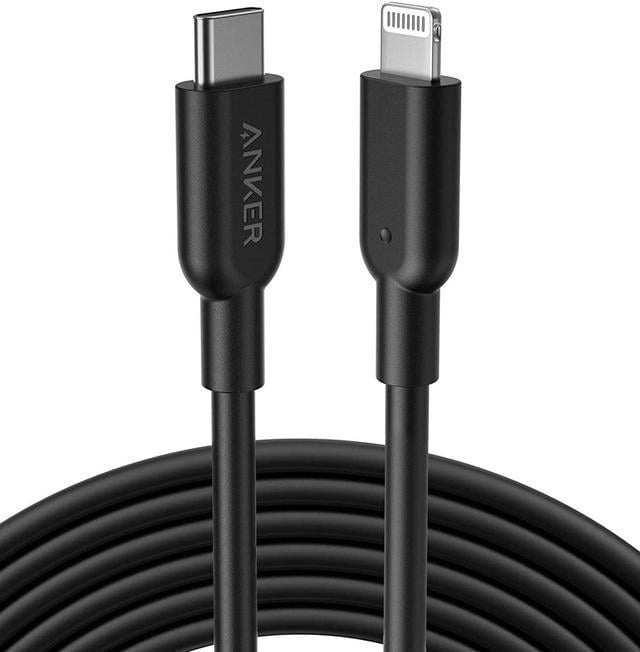 Anker USB C to Lightning Cable, Powerline II [10ft MFi Certified] Extra  Long Charging Cord for