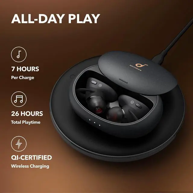 Alt view image 7 of 7 - Soundcore by Anker Liberty 2 Pro Upgraded Version True Wireless Earphones with Hi-Res Audio Wireless, LDAC Technology, Transparency Mode, 7 Hour Playtime, HearID Personalized EQ, Wireless Charging