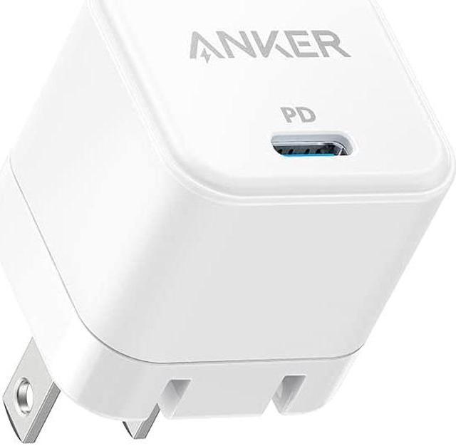 Anker Powerport PD Nano 20W High Speed USB-C Fast Wall Charger for