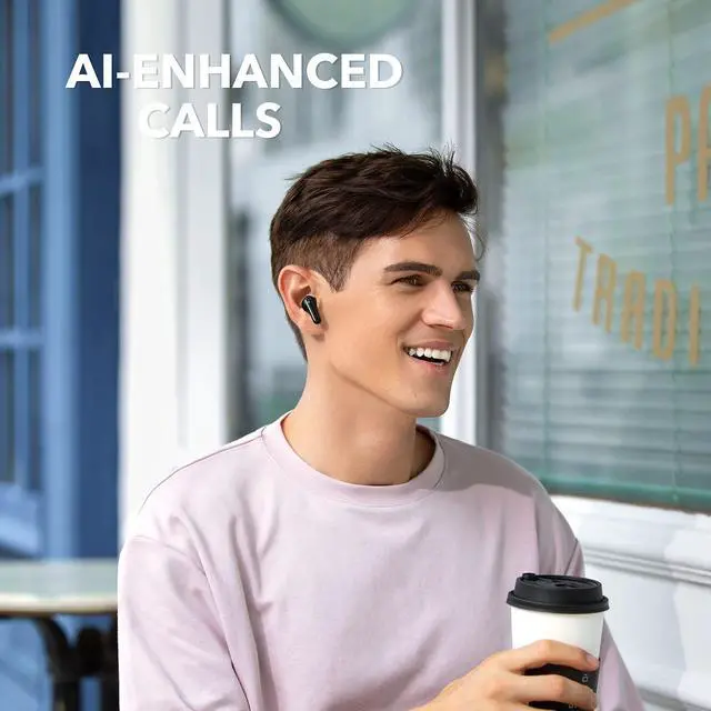 Alt view image 5 of 6 - Soundcore by Anker Life P2 Mini True Wireless Earbuds, 10mm Drivers with Big Bass, Custom EQ, Bluetooth 5.2, 32H Playtime, USB-C for Fast Charging, Tiny Size for Commute, Work