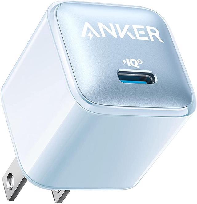 Anker 511 Charger, Anker Nano Pro, 20W PIQ 3.0 Durable Compact Fast  Charger, USB C Charger