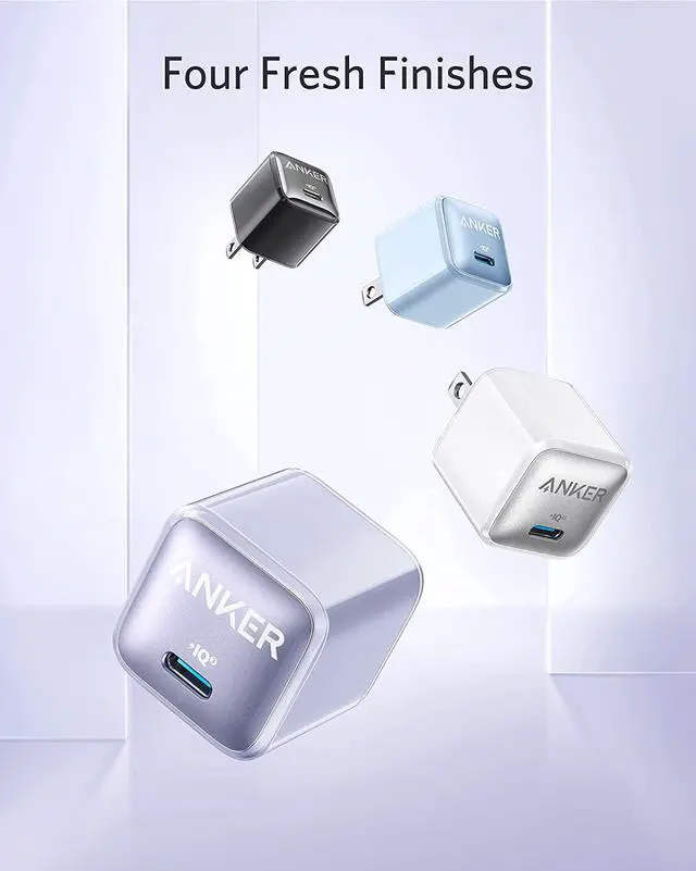 Alt view image 4 of 6 - Anker 511 Charger, Anker Nano Pro, 20W PIQ 3.0 Durable Compact Fast Charger, USB C Charger for iPhone 13/13 Mini/13 Pro/13 Pro Max/12, iPad/iPad Mini, Pixel, and More(Cable Not Included)