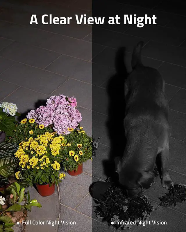 Alt view image 4 of 7 - eufy Security SoloCam S40, Solar-Powered, Wireless Outdoor Security Camera, Battery Camera, Integrated Solar Panel, Spotlight Camera, 2K Resolution, Color Night Vision, Wireless, Wi-Fi, No Monthly Fee