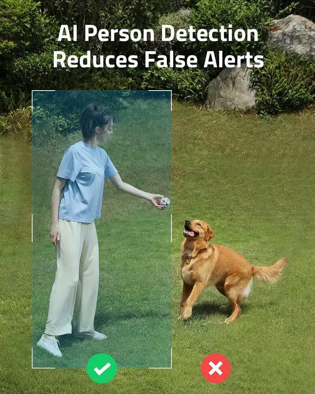 Alt view image 5 of 7 - eufy Security SoloCam S40, Solar-Powered, Wireless Outdoor Security Camera, Battery Camera, Integrated Solar Panel, Spotlight Camera, 2K Resolution, Color Night Vision, Wireless, Wi-Fi, No Monthly Fee