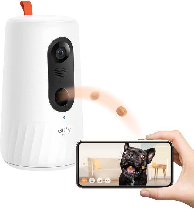 Smart Treat Dispenser with 2-Way Camera for Dogs Cats, 2.4Ghz